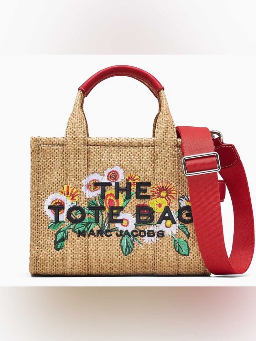 Marc Jacobs-The Daisy Woven Small Tote Bag 🌼